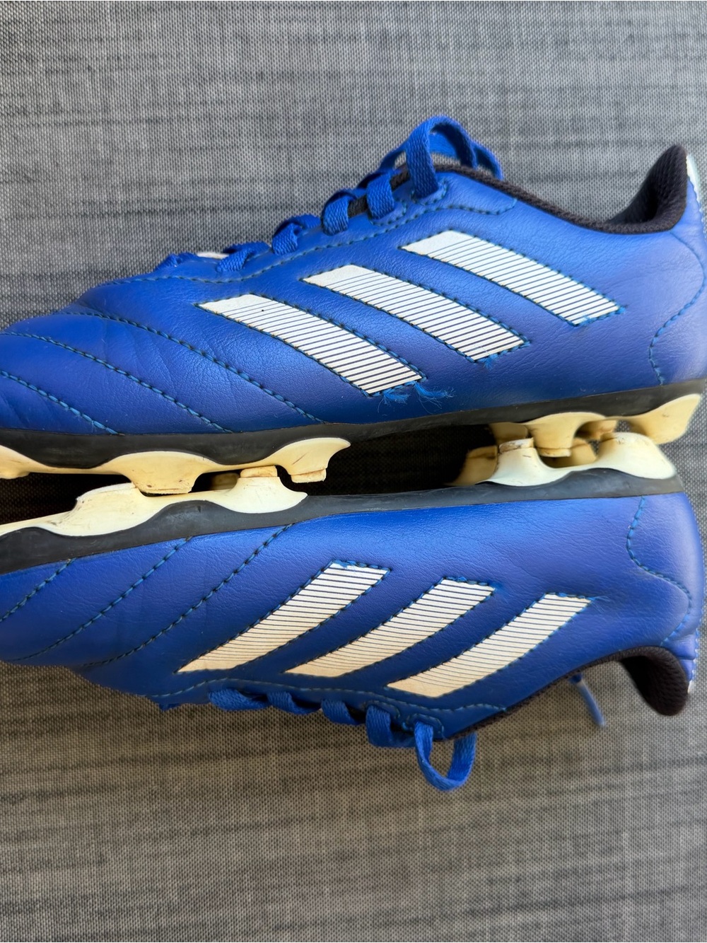 adidas Kids Blue and White Sneakers - Picture 5 of 7